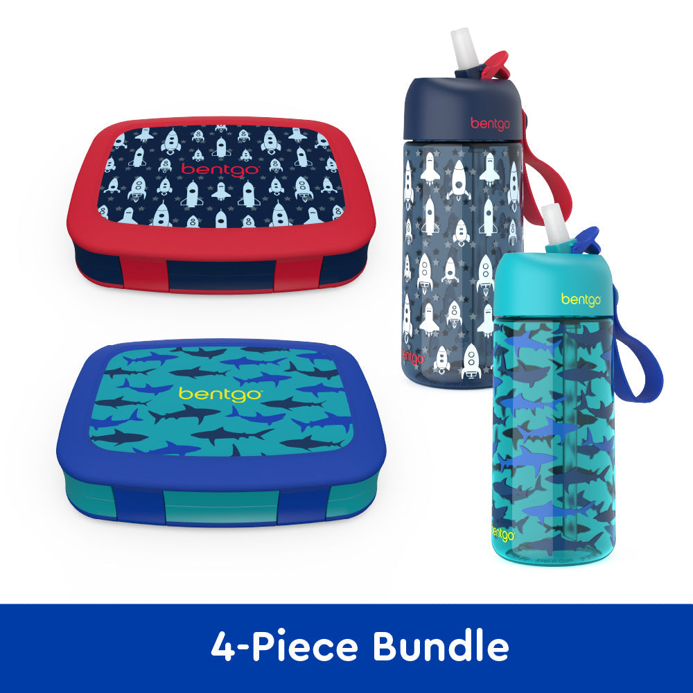 bentgo-kids-prints-lunch-boxes-and-water-bottles-v5 bentgo-lunch-box-bottle-bundle-rocket-shark-1.jpg