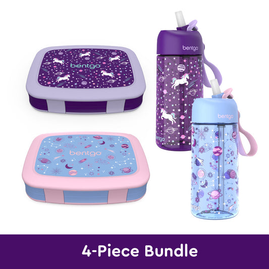 bentgo-kids-prints-lunch-boxes-and-water-bottles-v5 bentgo-lunch-box-bottle-bundle-unicorn-galaxy-1.jpg